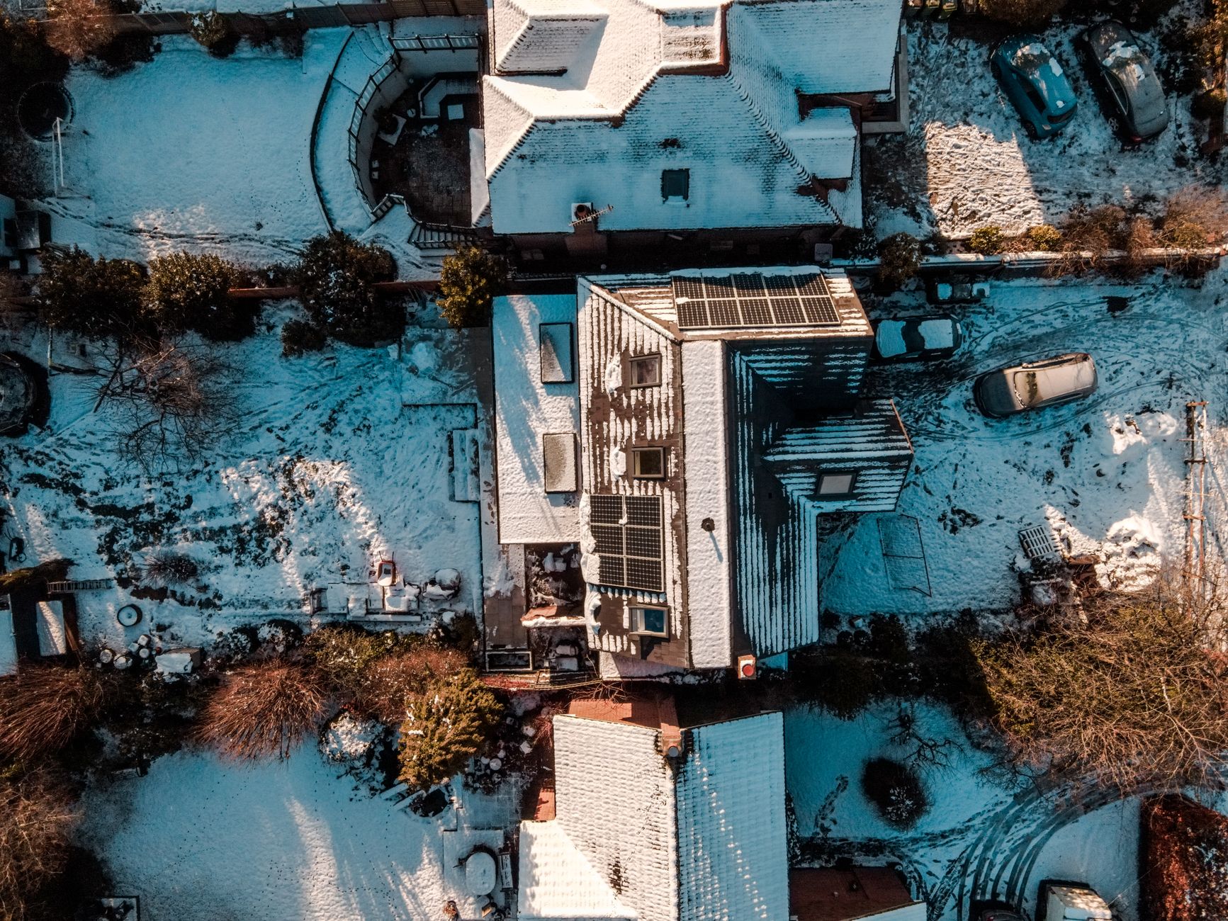 Fotowoltaika a śnieg zimą