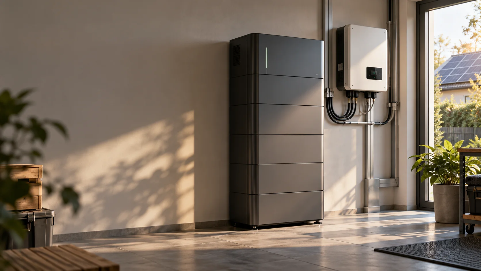 Wizualizacja: Magazyny energii do fotowoltaiki – więcej własnej energii, większa niezależność